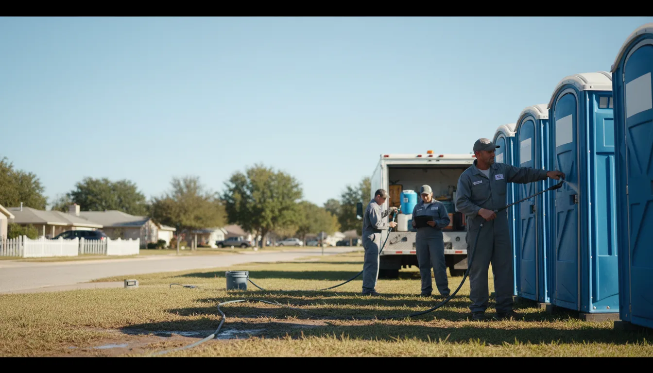 Long-Term Portable Toilet Rental in Brinkhaven, OH near me